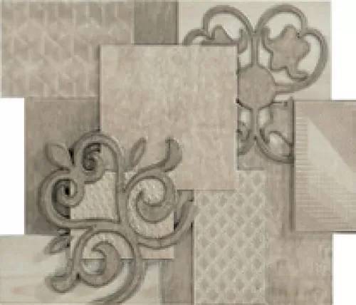 Бордюр Porcelanite Dos 9516 COMP.CENIZA-GRIS SIN FIN II 23.2x19.9