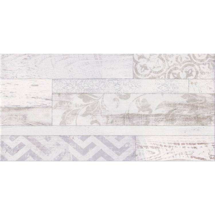 Керамическая плитка Global Tile San Remo GT13VG Геометрия Белый 25x50