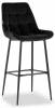 Стул барный Stool Group Флекс AV 405-N28-08(B) велюр черный