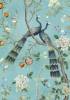 Бесшовные Eco обои Ortograf Flora 31261 Two peacocks Ворс+ ОЕ+