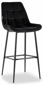 Стул барный Stool Group Флекс AV 405-N28-08(B) велюр черный