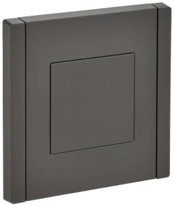 Заглушка с суппортом IEK Forte&Piano FP-PL10-K03 серый