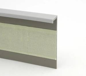 Плинтус ковровый Dollken TLE55 138 Светло-Серый без фурнитуры 2500x55x10