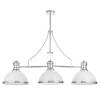 Подвесная люстра Lumina Deco Ettore LDP 710-3 WT+CHR