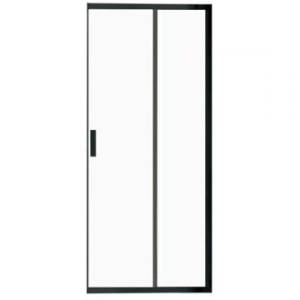 Душевая дверь Vincea Garda VHC-1G800CLB 80 см, профиль черный, стекло прозрачное