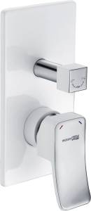 Смеситель для ванны с душем Wasserkraft Aller 10641W С ВНУТРЕННЕЙ ЧАСТЬЮ