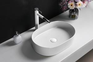 Раковина Cerutti Spa CR0055B белая, 50x12
