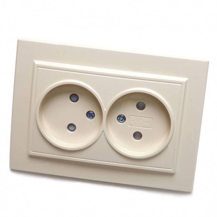 Розетка двойная Stekker PST10-9013 39239