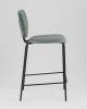 Стул полубарный Stool Group Masey B2339-H65 M8539+Curio-37 зеленый со светло-зеленой экокожей фото 4