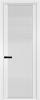 Межкомнатная дверь Profil Doors 2 AGP цвет профиля Вайт, стекло безопасное 6 мм мору осветленное 800x2000