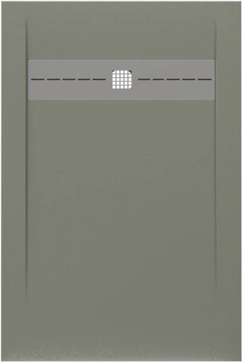 Поддон для душа Allen Brau Infinity 8.21003-CGM без накладки, олива, 1200х900