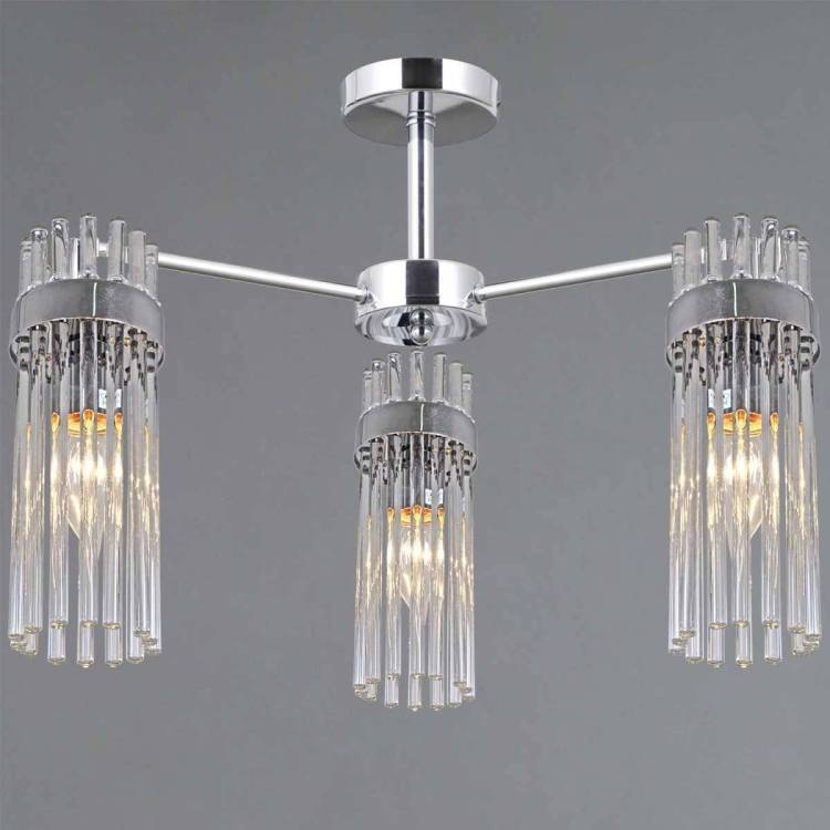 Потолочный светильник Illumico IL0761-3CSQ-25 CR GENOA