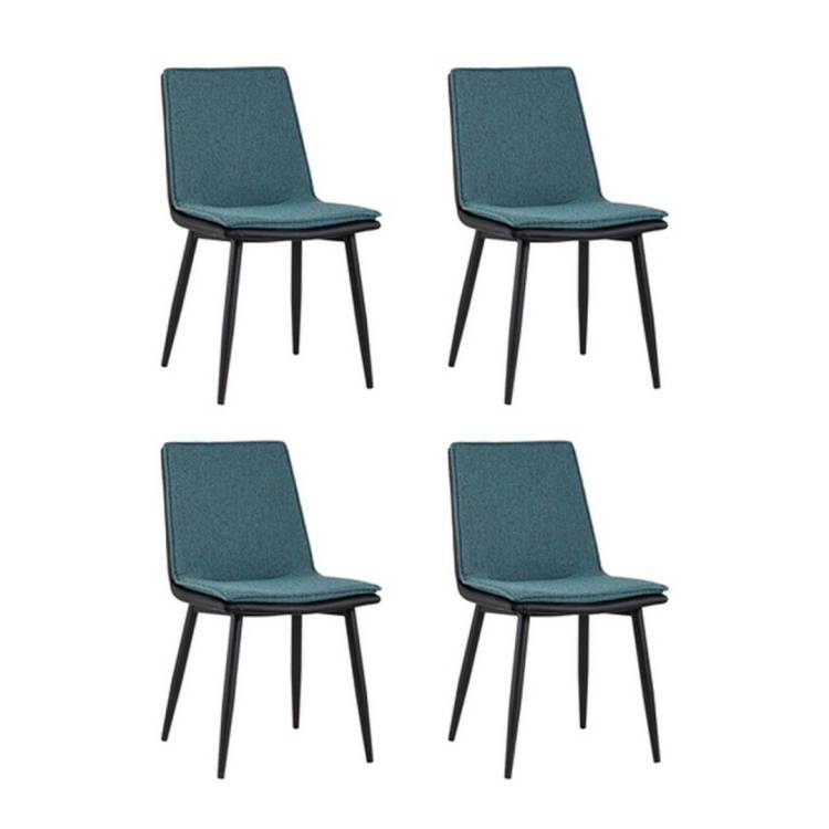 Набор из 4 стульев Stool Group Юта DC-1700 CD1824-9 X4 синий