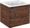 Мебель для ванной Vincea Vico 60 темный дуб фото 4