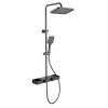 Душевая стойка Wonzon & Woghand WW-B3552-BGG темный графит, с термостатом