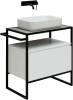 Тумба под раковину Allen Brau Priority 1.31001.WM белый матовый, 70