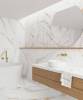 Декор Gaya fores Calacatta Gold Deco 32x62.5 фото 2