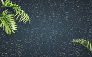 3D Фотообои Artegrafico «Круги в тропиках» BL-027 песок