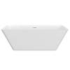 Акриловая ванна AQUAme AQM3502GW 167.6x75, белый глянцевый фото 2