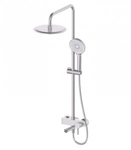 Душевая стойка Wonzon & Woghand Solo WW-739032-BN брашированный никель