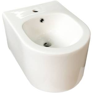 Биде подвесное Comforty 103-1B 00004150343 белый, с переливом