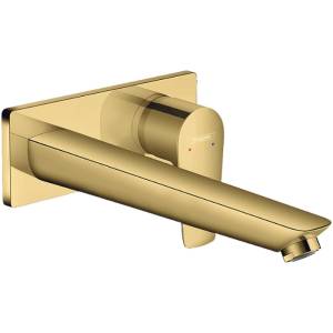 Смеситель для раковины Hansgrohe Talis E 71734990 золотой