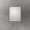Зеркало BelBagno SPC-KRAFT-700-900-LED-TCH-WARM-NERO с подсветкой и подогревом, Черный фото 3