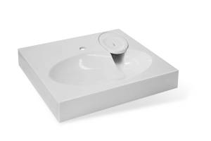 Раковина Эстет Lea ФР-00014907 белый матовый, 600х545