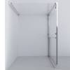 Душевой уголок Vincea Garda VSR-1G9014CLGM 1400x900, вороненая сталь, стекло прозрачное фото 4