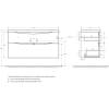 Тумба с раковиной BelBagno Marino H120 bianco lucido фото 11