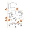 Кресло компьютерное Tetchair СH9944 (22) 21159 белый фото 13