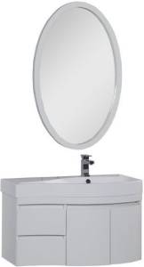 Мебель для ванной Aquanet Сопрано 95 R 169345 белый