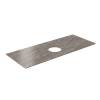 Столешница Kerama Marazzi Plaza PL1.VT280\120 для накладных раковин Парнас пепельный лаппатированный фото 3