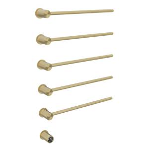 Полотенцесушитель электрический Abber Charme AH4005G золото матовое