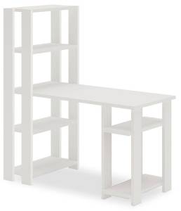 Стол компьютерный Merdes Slim СТН-145/130 БЕ Белый Жемчуг