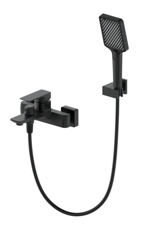 Смеситель для ванны с душем Oliveeka D OL-639003A-MB черный матовый