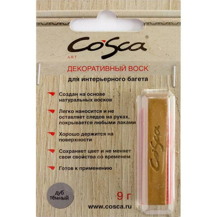 Воск мягкий Cosca Дуб Темный