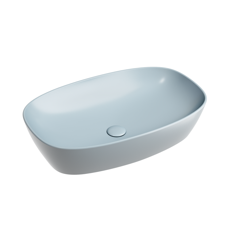 Раковина Ceramica Nova Element CN6049MHL серо-голубой матовый, 60x38