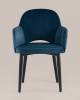 Кресло Stool Group Венера MC16-2 KD HLR-63 велюр сине-зеленый фото 2