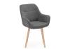 Деревянный стул Notta Флюид 360 642963 темно-серый (zd 995) / светлое дерево фото 3