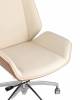 Кресло компьютерное Stool Group TopChairs Crown SN A312-A 8383-1 walnut back бежевый фото 6