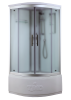 Душевая кабина Timo Standart Т-6600 Silver Fabric 100x100x220 фото 2