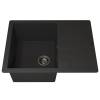 Мойка кухонная Uperwood Quartz UPD-03 3910202111 черная, 65x51