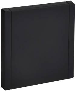 Заглушка с суппортом IEK Forte&Piano FP-PL10-M-K02 черный