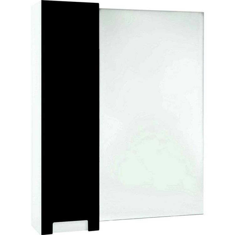 Зеркало Bellezza Пегас 80 L, черное