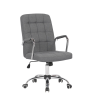Кресло компьютерное Stool Group TopChairs Comfo D-719 grey серый