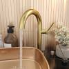 Смеситель для раковины Elghansa Radiant 16H3781-MattGold матовое золото фото 6