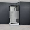 Душевая кабина RGW Andaman 411320777-94 профиль черный, стекло прозрачное, 70x70x200 фото 4