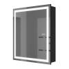 Зеркало-шкаф Uperwood Tanos ZTanos60b с подсветкой, 60x70 см