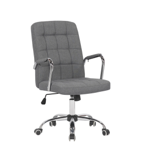 Кресло компьютерное Stool Group TopChairs Comfo D-719 grey серый